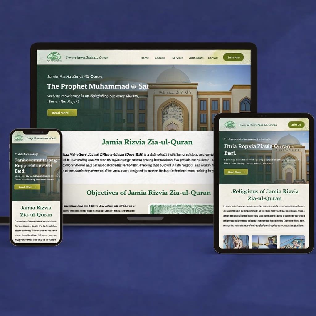 Jamia Rizvia Portal